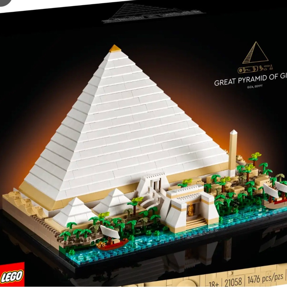 LEGO ARCHITECTURE: Great Pyramid of Giza (21058)